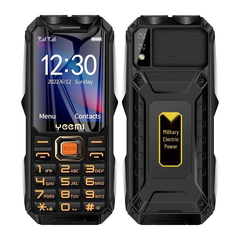 YEEMI Q8 Rugged Senior Mobile Phone: Quad-band, Loud, Super Long Standby, Supports Multiple Languages.