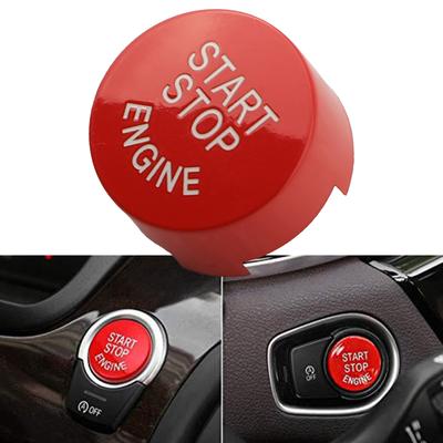 Replacement Red Start Stop Push Button Cover Trim for BMW F20 F23 F30 F32 F10 F12 F4 Stable Performance and High Reliability