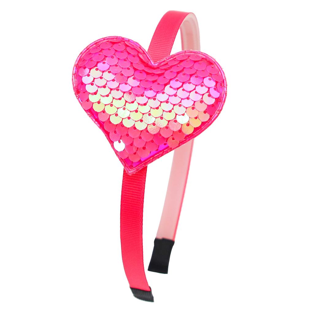 Mode Glitzer Herz Stirnbänder für Mädchen Niedliche Pailletten Stern Haarreifen Kinder Party Stirnband Kinder Kinder Mädchen Haarschmuck