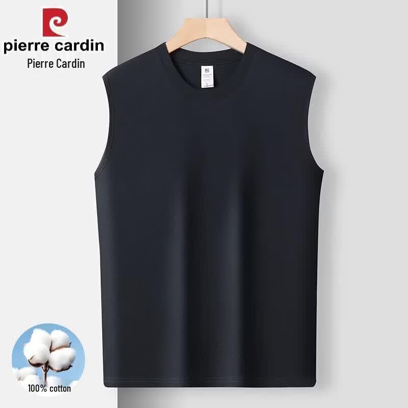 Pierre Cardin Men s Pure Cotton Sleeveless Tee XL