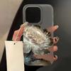 Flowers Leaf Print Phone Case For iPhone 17 16 Pro Max 15 14 13 12 11 Pro 16E XS X XR 7 8 Plus 12 13 Mini Shockproof Clear Cover