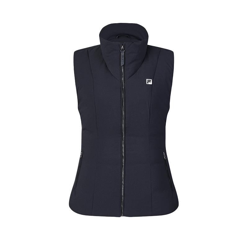 New FILA Down Vest Women's Legend Blue A11W445914FNV