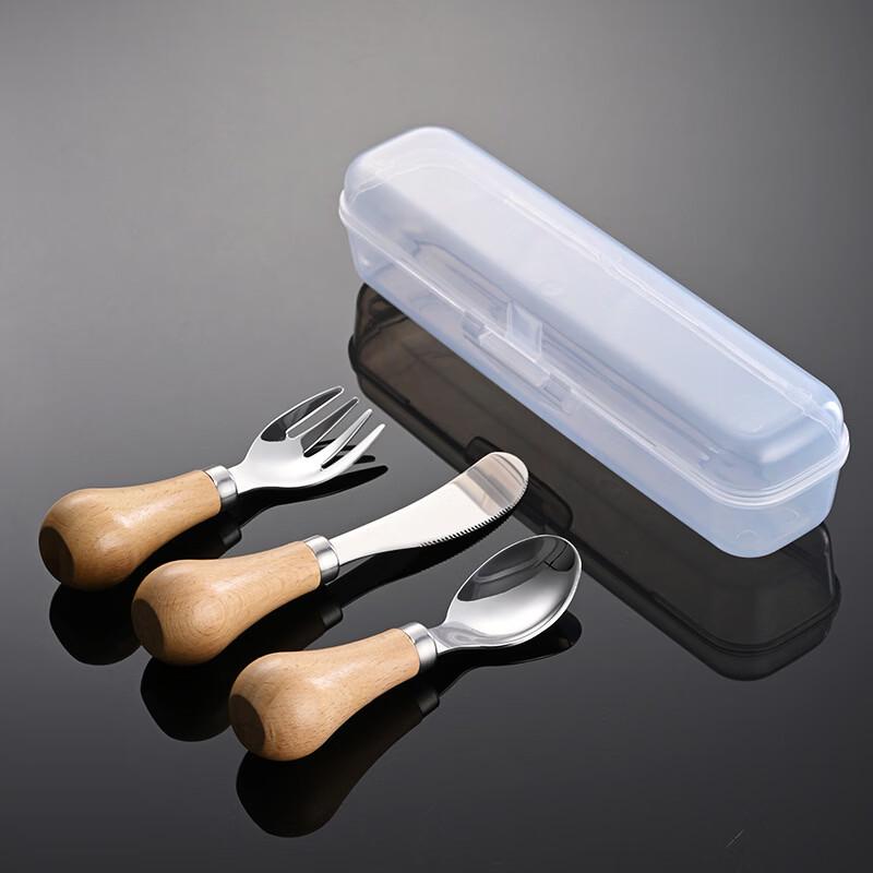 Qianxing Kids Portable Stainless Steel Cutlery Set