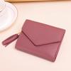 Korean Style Cute Tassel Card Holder - 2025 Women's Short Coin Purse Wallet