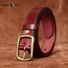 Retro Lady Style Belt for Women, Top Layer Cowhide, Retro Fashion, Versatile Denim Leather Belt