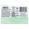 Kirk's 100% Premium Coconut Oil Castile Soap, Soothing Aloe Vera, 3 Bars, 113G (4Oz) Each