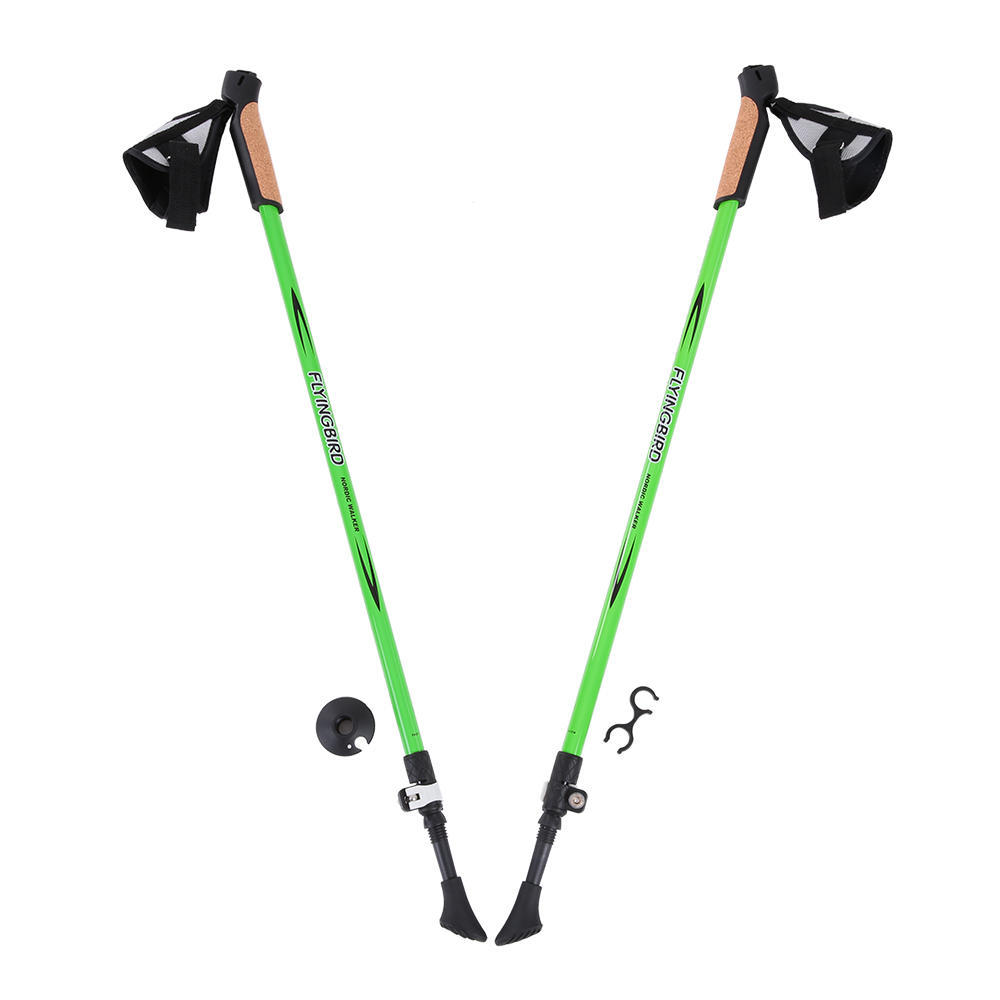 Buy FLYINGBIRD 1 Pair Adjustable Anti Shock Hiking Walking Trekking