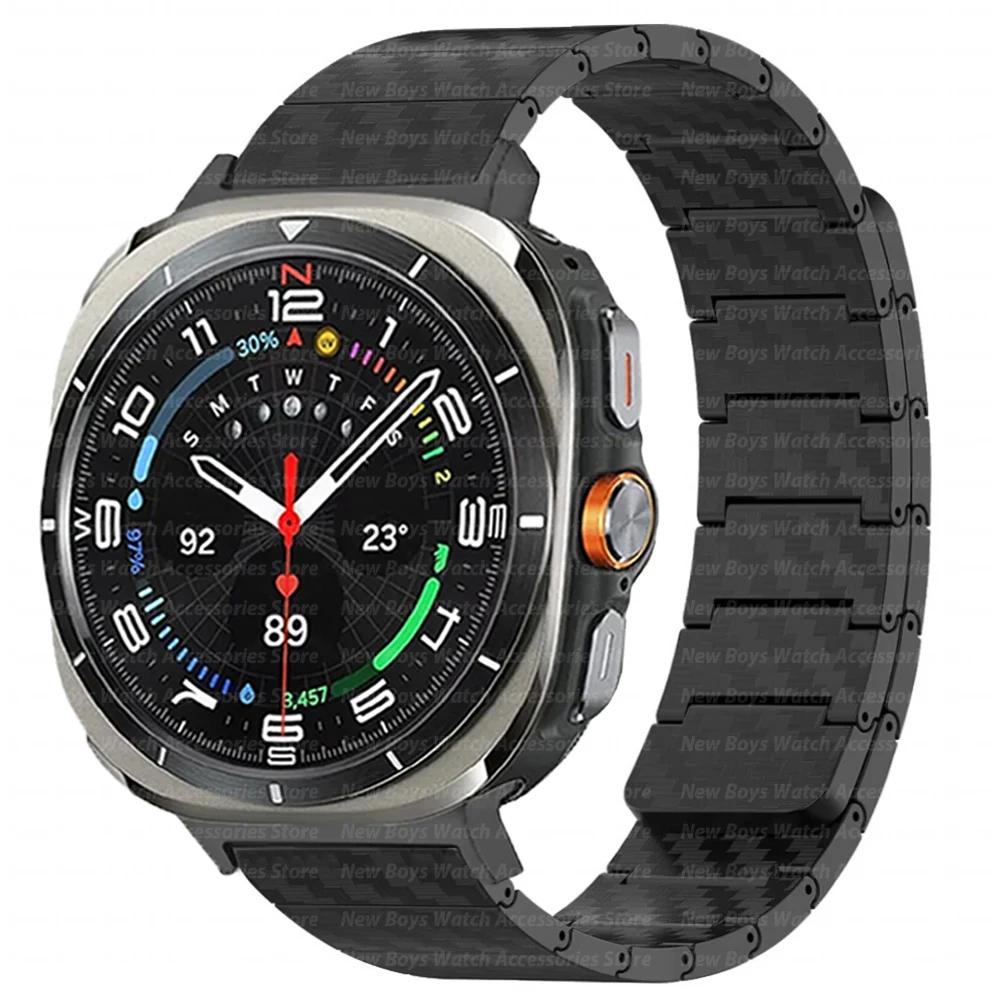 Magnetic Metal Stainless Steel Band for Samsung Galaxy Watch Ultra 47mm No Gaps Strap for GALAXY WATCH ultra Luxury Loop Correa