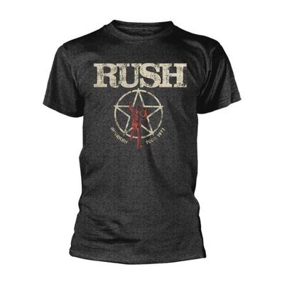 Rush Unisexové dospelé tričko American Tour 1977