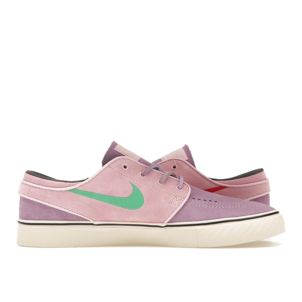 Nike Zoom Stefan Janoski+ SB Lilac Medium Soft Pink Unisex Sneakers Lila Noise-Aqua Coconut-Milk DV5475-500
