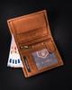 PTN N4-CHM-M-8527 Cognac Leather Wallet