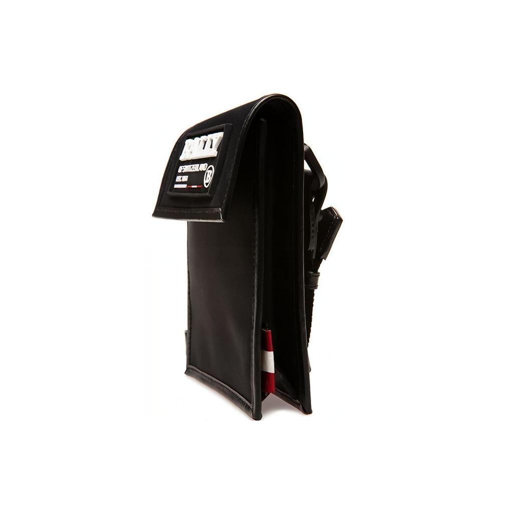 Bally Flap Closure Nylon Crossbody Bag Small Men bags Black 6235479