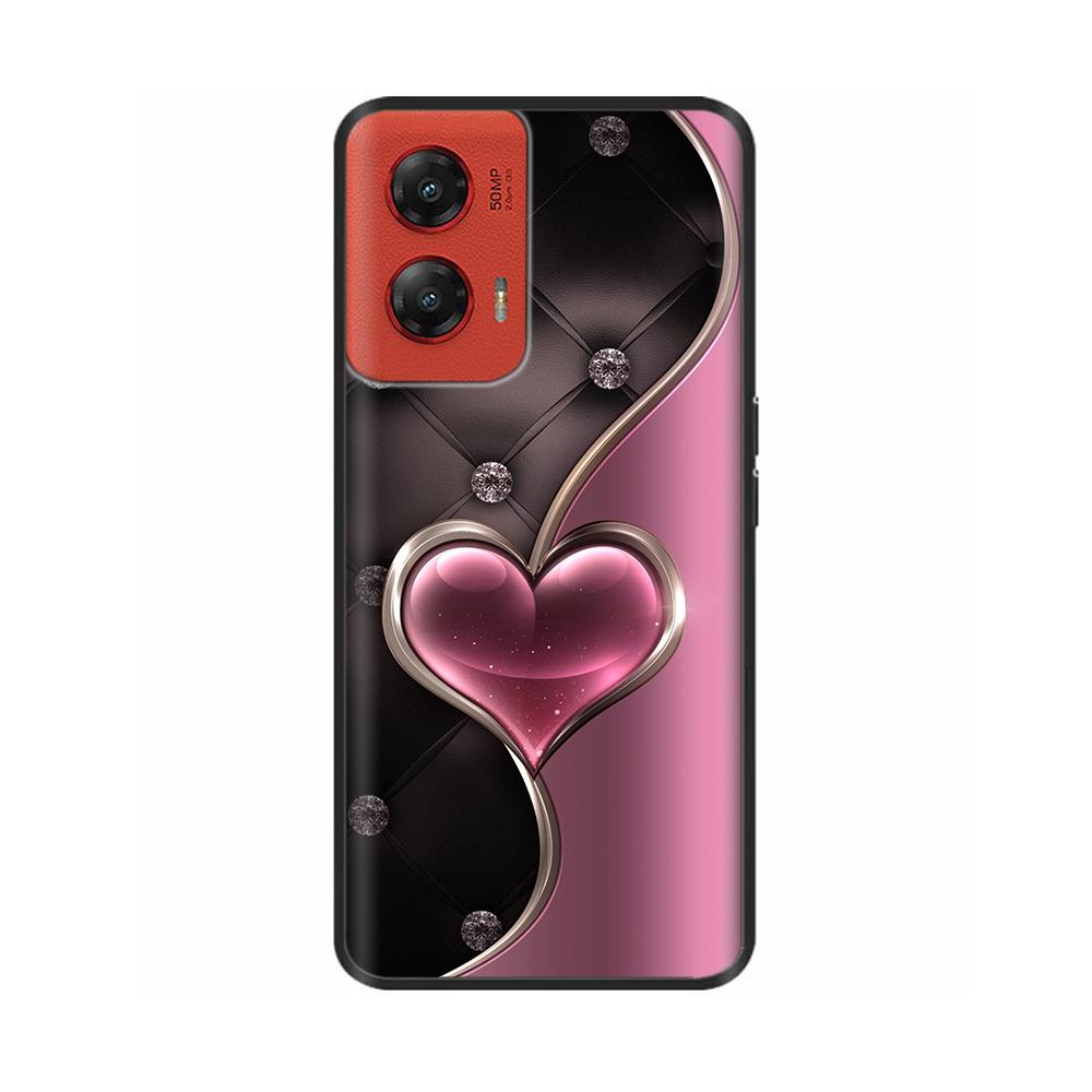 Case For Motorola Moto G Stylus 5G 2024 Case Couple Panda Back Cover For Motorola G Stylus 5G 2024 Liquid Silicone Phone Cases