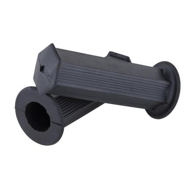 Kijima 201-6711 Motorcycle Parts Hexagon Mini Grip, 4.4 X 0.8 Inches (112 X 22.2 Mm), Non-Piercing, Universal Use, Black
