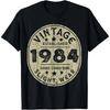 Vintage Established 1984 39th Birthday Party Retro Men T-Shirt