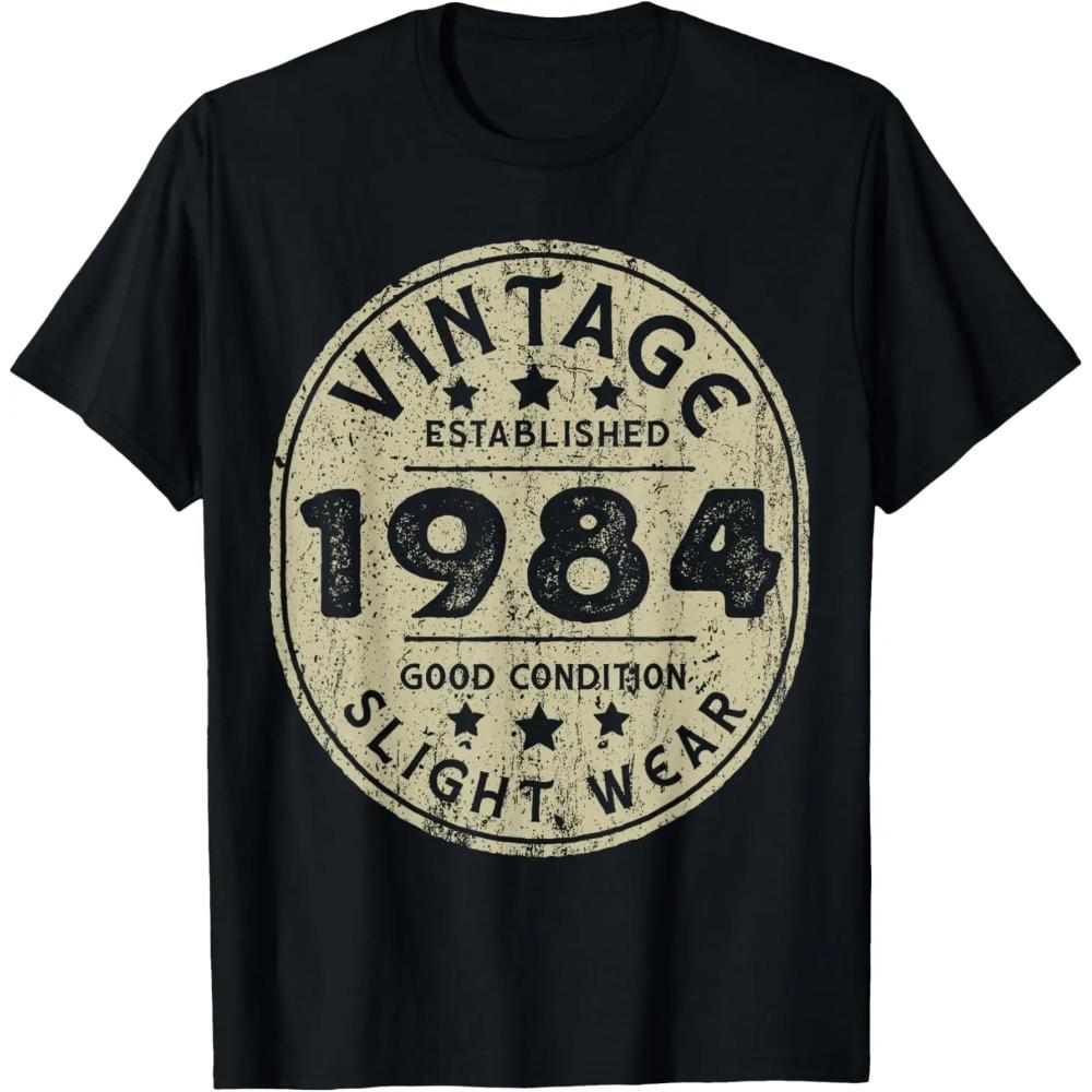 

Vintage established 1984 39th Birthday Party Retro Men T-Shirt XXXXXL