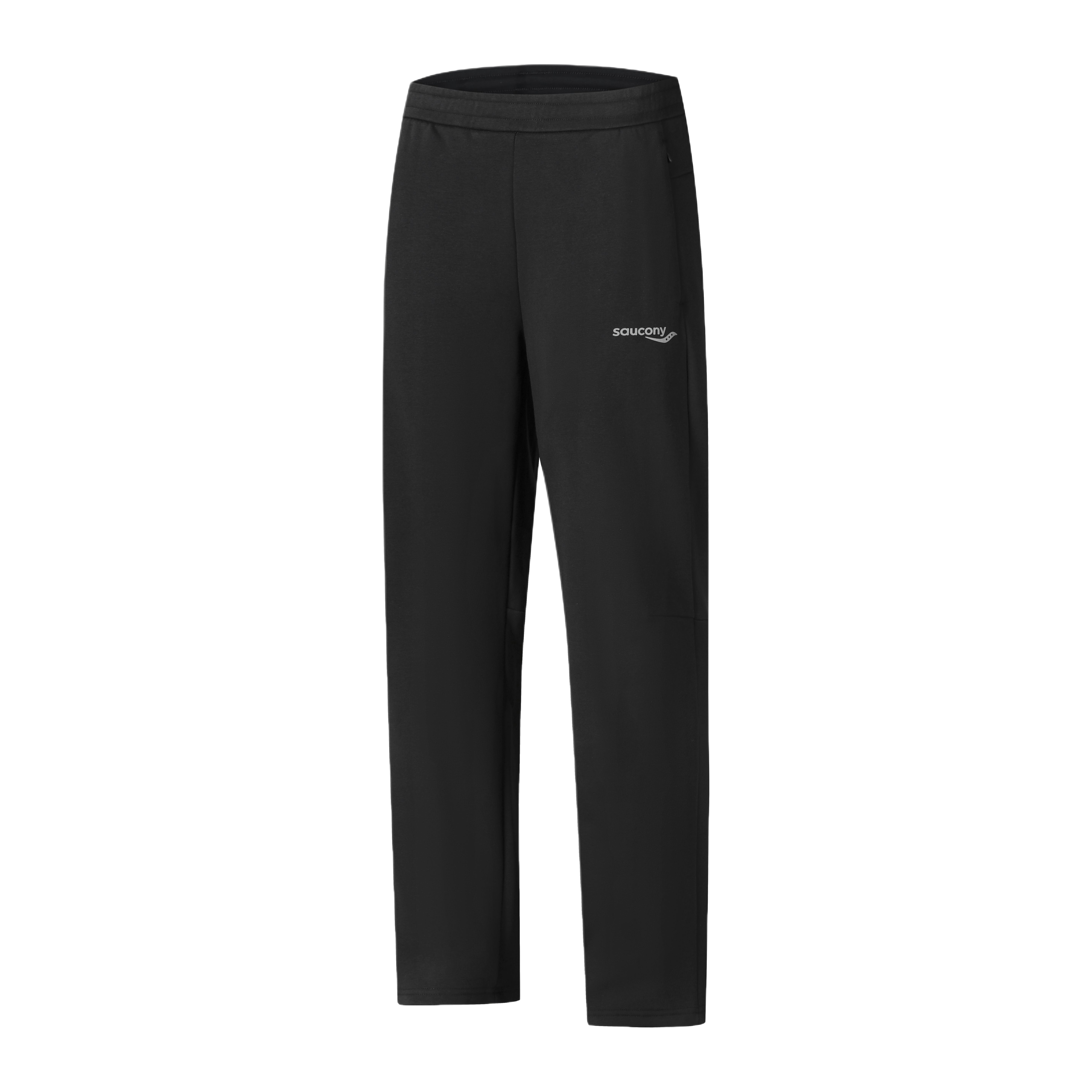 SAUCONY Однотонные мягкие повседневные брюки средней посадки Мужские брюки SC2210020B-BK01 3XL