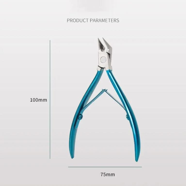 Zastřihovač nehtů na nohou pro zarostlé nebo silné nehty Zastřihovač nehtů na nohou Profesionální nůžky na nehty pro podiatry s nerezovou ocelí Supe