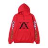 Hunter X Hunter XX Logo Hoodie Color Japanese Vertical Sleeve Print Black Anime Pullover Sweatshirt