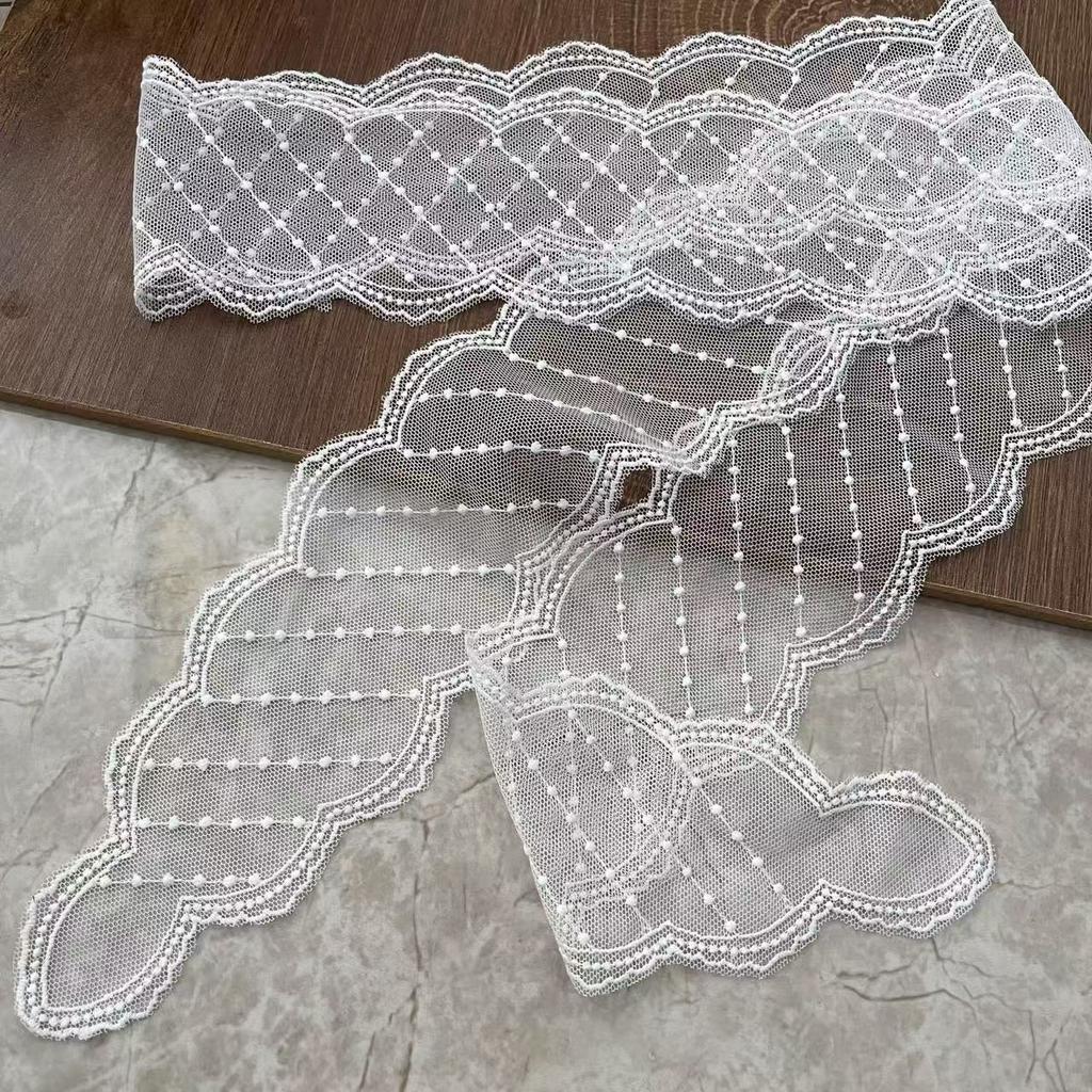 Narrow and Long Silk Scarf Women's Neck Scarf New Summer Decoration Lace Ribbon Belt