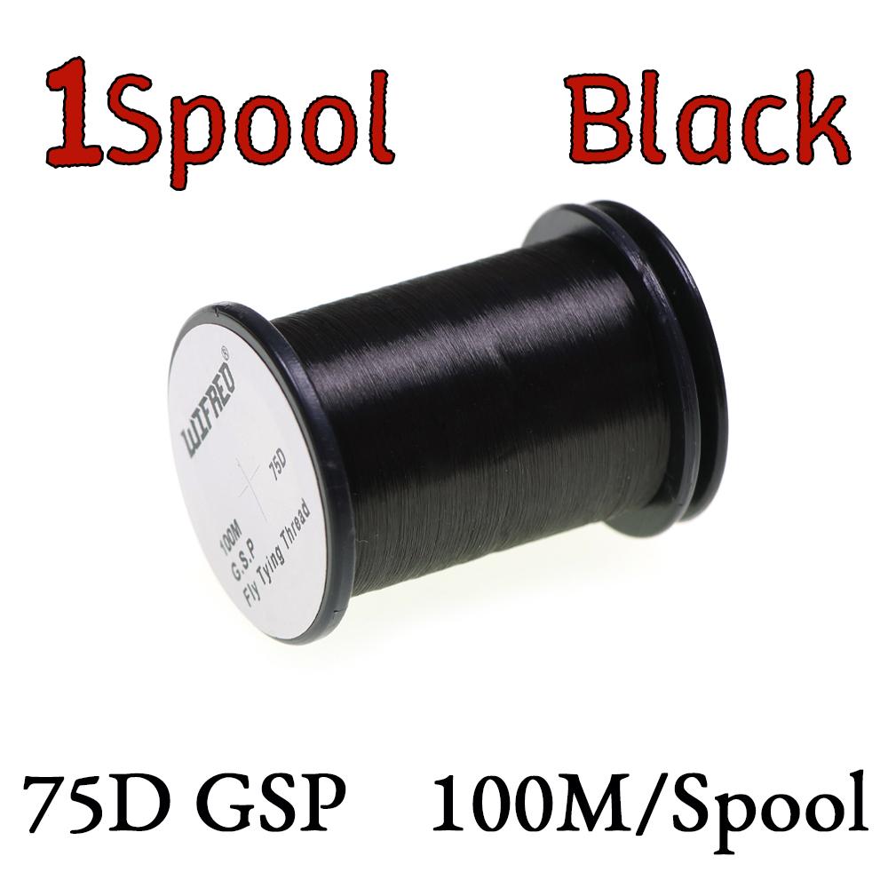 

10D/20D/75D/200D GSP Fly Tying Thread Ultra Strong & Fine Diameter,Flat-Laying for Smooth Bodies, Essential Fly Fishing Material