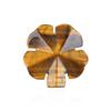 1pc Natural Stone Four Leaf Clover Carving Figurines Ornaments Reiki Stone Crafts Home Tabletop Decoration Gift