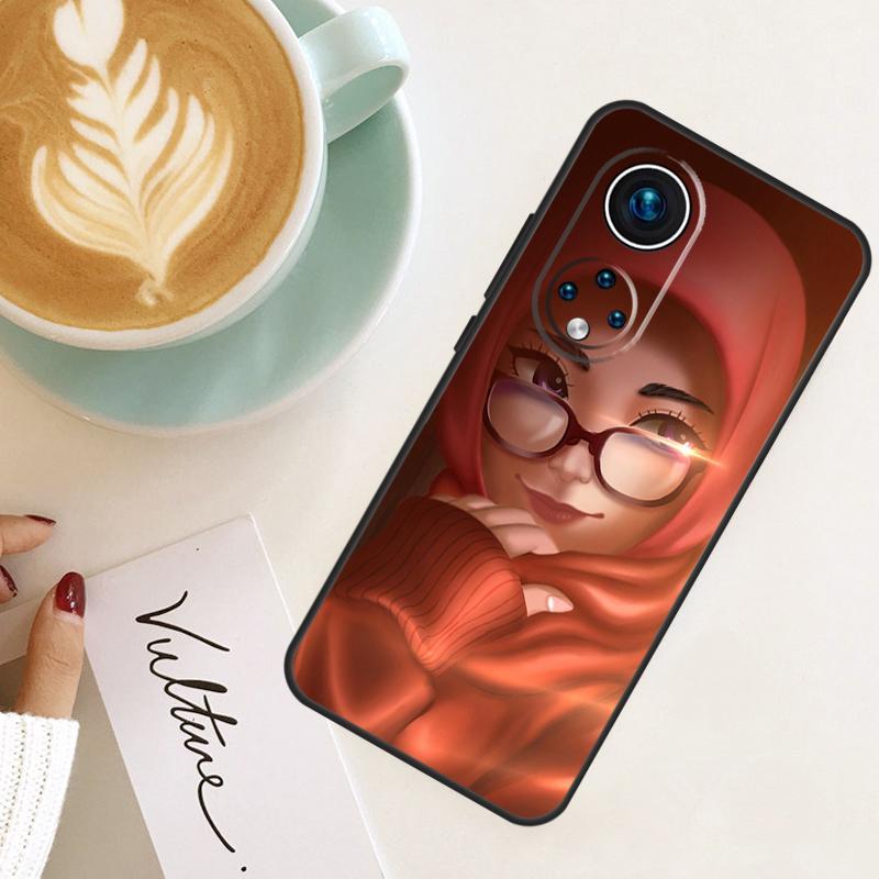 Islamic Hijab Girl Queen For Honor Magic 8 Pro 6 7 Lite Case For Honor Win RT X9d X9c X9b X9a X8c X8b 200 400 50 70 90