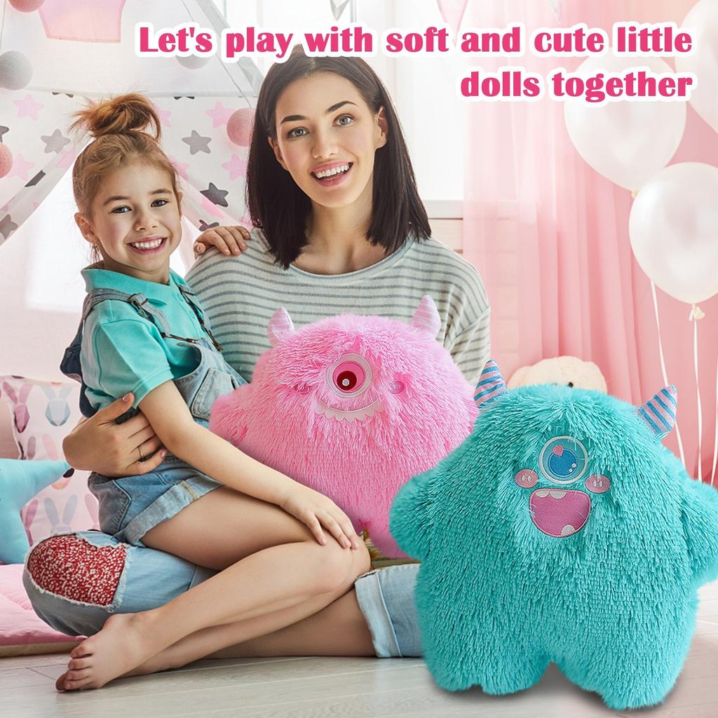 CartoonMonster Plush Toy Doll Big EyeMonster Doll Doll Children's Toy Gift Stall Pillow