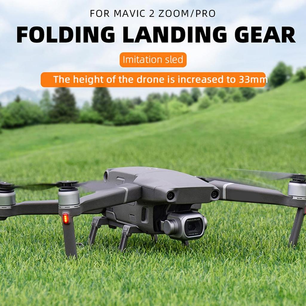 Drone Folding Landing Gear for Mavic 2 Zoom Pro Height Protector Extended Landing Leg