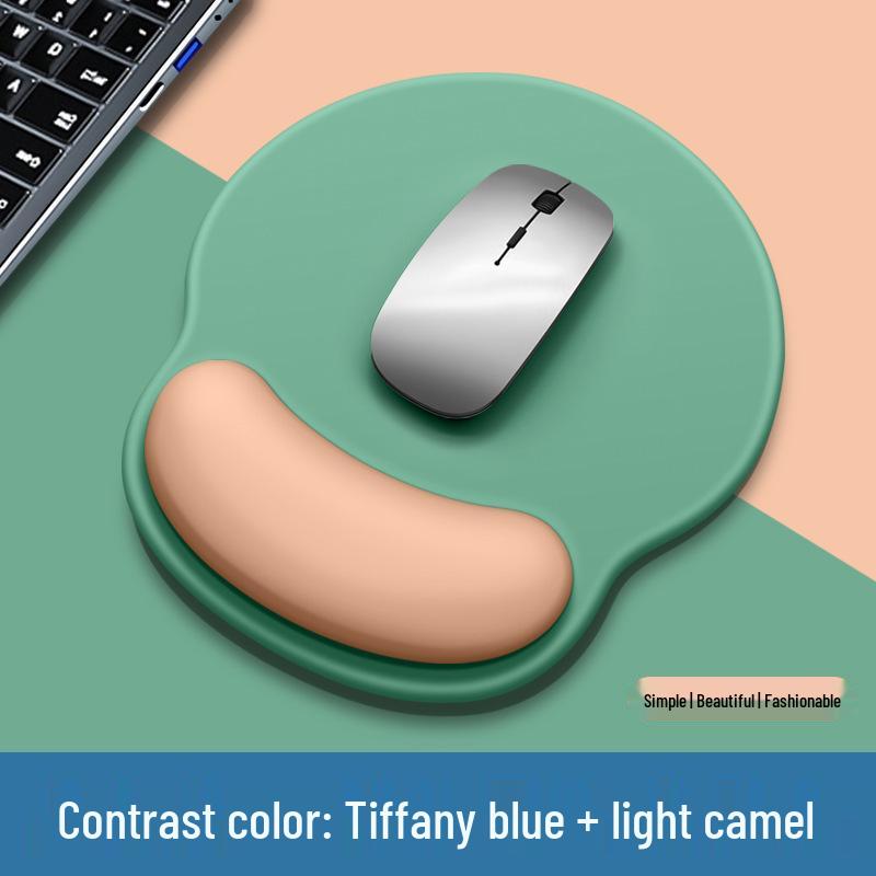 Gradient Silicone Wrist Rest Mouse Pad: Non-Slip, Ergonomic Support for Men & Women, Office Desktop Use