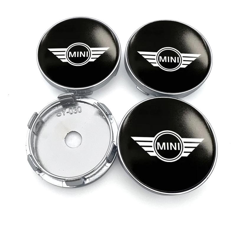 4 Stück 60mm Auto Radnabenkappe Felgenabdeckung Emblem Aufkleber Für BMW E46 E39 E90 E60 E36 F30 F10 E34 E30 F20 E92 Autozubehör