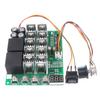 DC10V-55V DC Motor Governor Digital Display 60A DC Motor Controller 12V 24V 36V 48V with Knob Switch Electrical Equipment