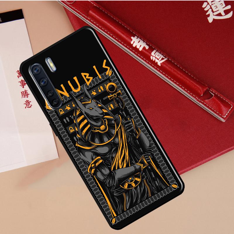 

Anubis Egyptian God Case For Oppo A80 A58 A5 Pro A15 A16 A17 A57 A77 A94 A74 A54 A76 A96 A40 A60 A18 A38 A78 A98 OPPO A60 4G