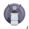 30oz Sealing Bottle Cover Splash Spill Proof Plain Plastic Replacement Lids for Tumbler Cup with Handle Cup Lid