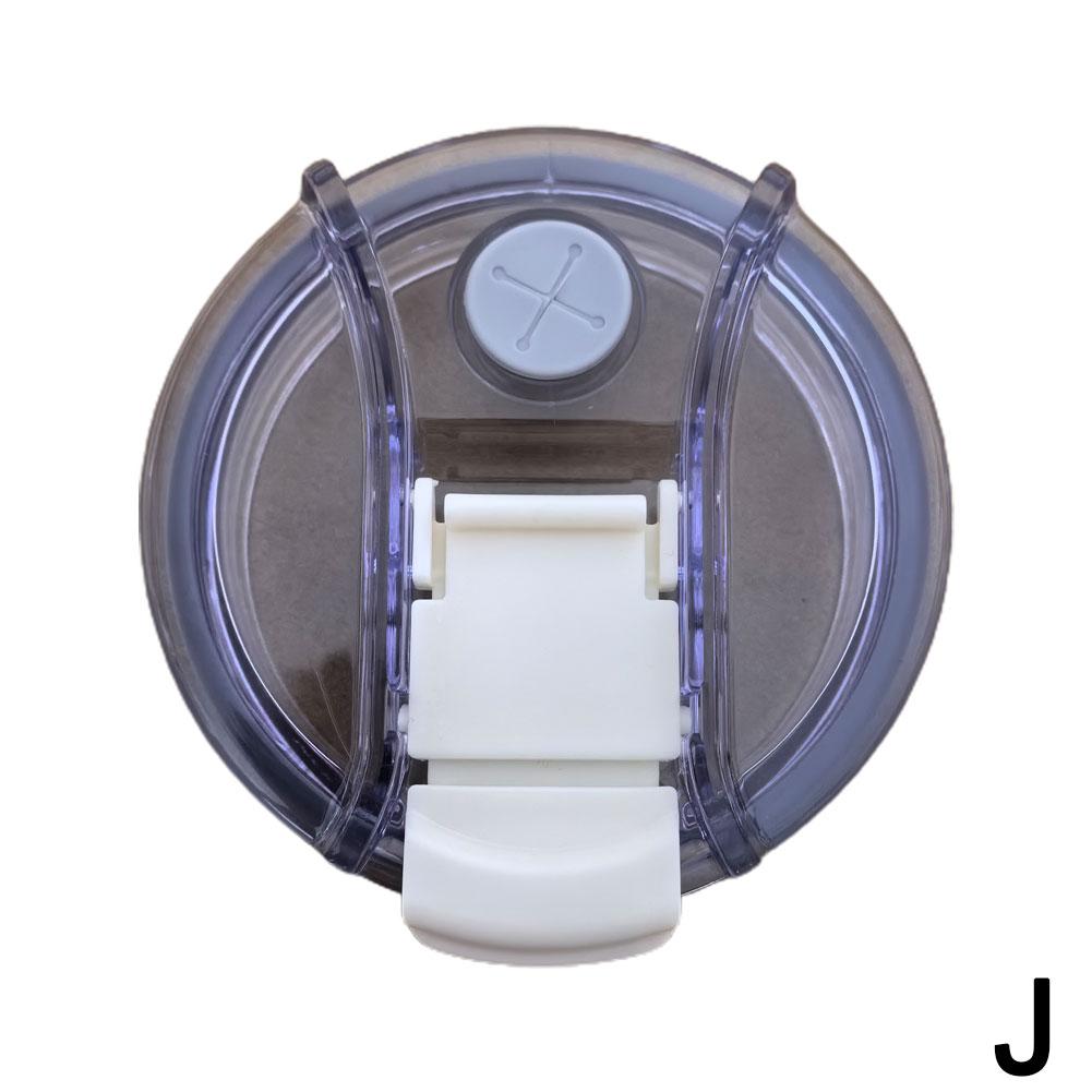 30oz Sealing Bottle Cover Splash Spill Proof Plain Plastic Replacement Lids for Tumbler Cup with Handle Cup Lid