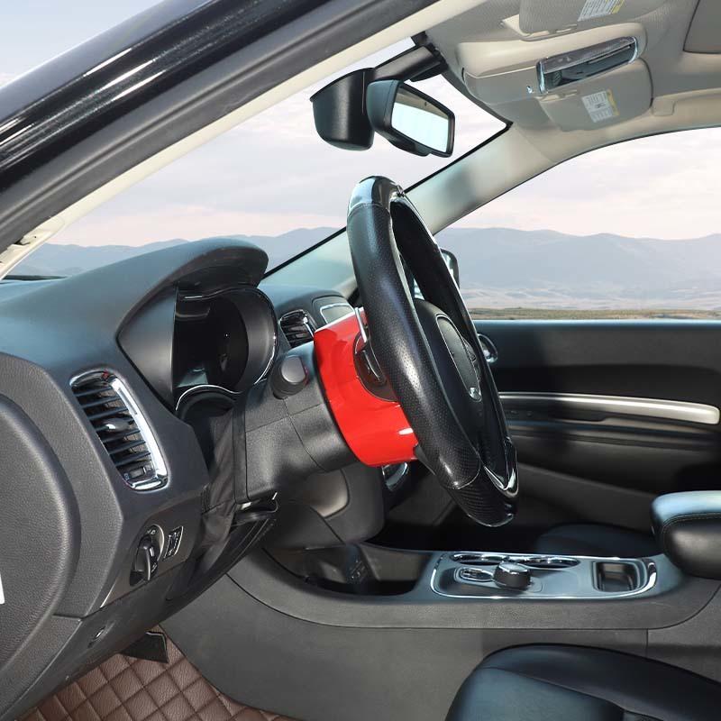 ABS Steering Wheel Base Upper Decoration Protective Cover Sticker Fit For Dodge Charger For Challenger For Durango For 300C Interior Accessories