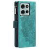 Style 006 For Motorola Moto G75 5G Wallet Case PU Leather Phone Cover Mandala Flower Pattern
