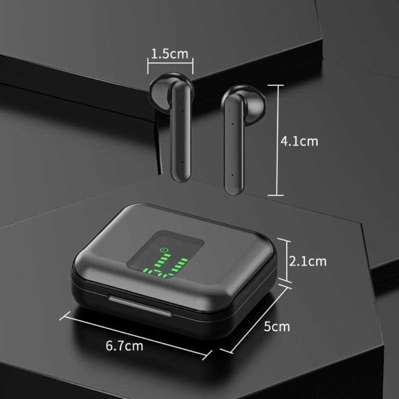 Kopfhörer L12 TWS Bluetooth-kompatibel 5.0 Drahtlos Wasserdicht In-Ear Smart Touch Kopfhörer