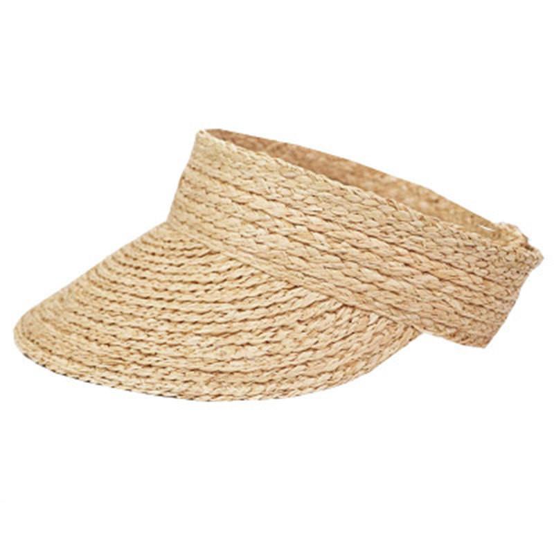 Women s Wide Brim Roll-up Foldable Straw Sun Visor Hat Foldable Wide Large Brim Sun Hat Beach Hats for Women Adjustable