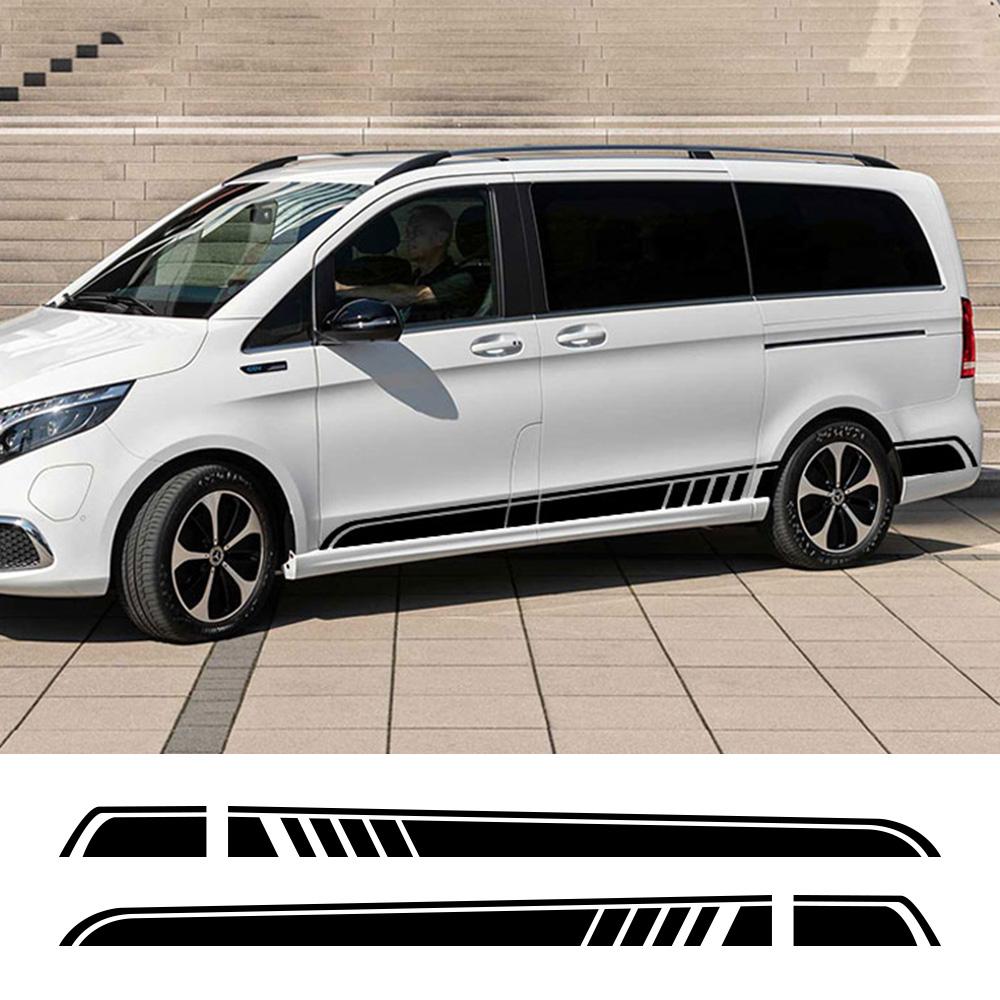 2 szt. Naklejki Samochodowe Dla Mercedes Benz Vito Klasa V Viano W447 V260 W639 W638 Marco Polo Kamper Tuning Akcesoria Naklejki Winylowe