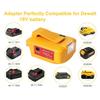 For DEWALT Tools Power Bank Power Adapter Outdoor Lighting Show As The Picture Compatibility Assurance Energy Efficiency
