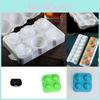 Premium Whiskey Box Ice Ball Cube Maker Tray With Stylish Round Sphere Mould