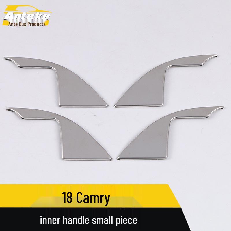 Stainless Steel Interior Handle Trim for 18 Camry
