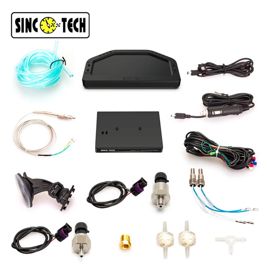 SINCO TECH DO922 6.5 Inch Multifunctional Racing Dash Board 12V Car Digital Gauge