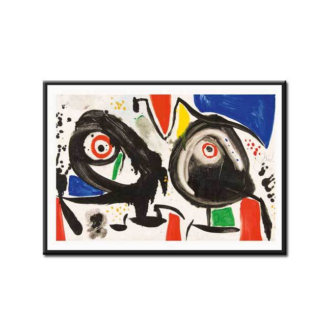 Graffitiaffisch Abstrakt dukmålning Modern hemväggdekoration bild ramlösa konsttryck på väggen utan ram