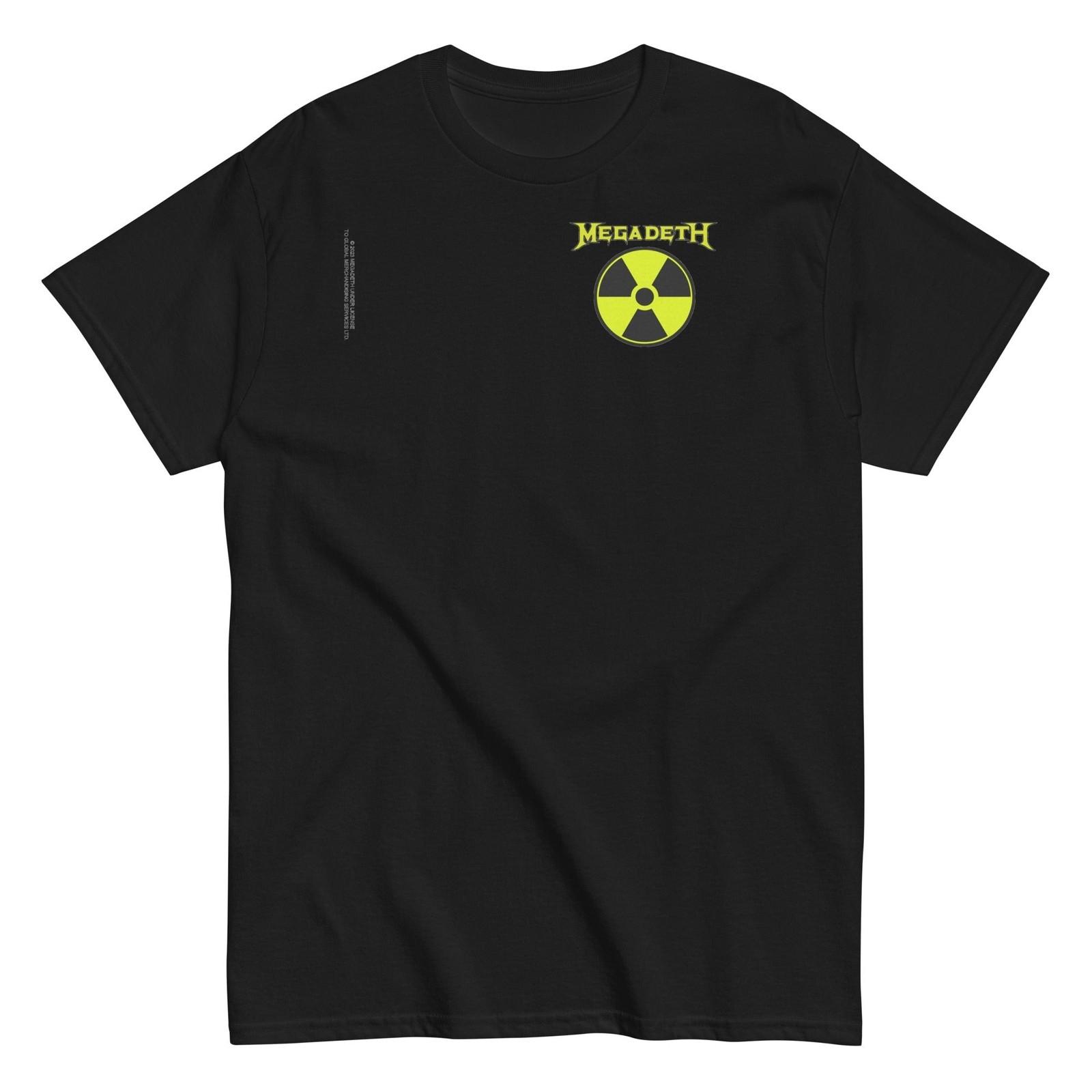 MerchMoment Megadeth Radioactive T-Shirt T-Shirt Black New M