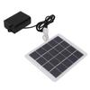 Solar Oxygen Pump Output Interface 3W5V Portable Solar Oxygen Aerator for Traveling Camping Cycling