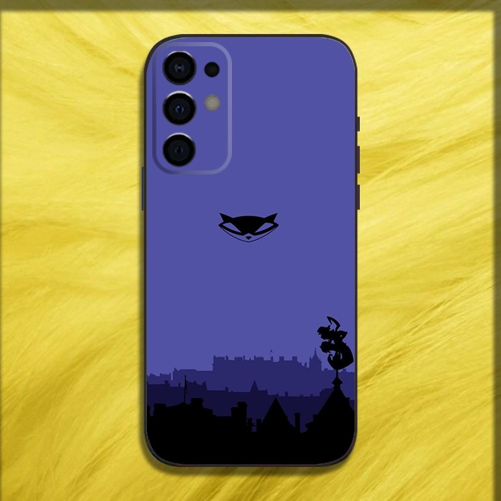 

Cartoon Sly C-Cooper Phone Case For Samsung S24,S21,S22,S23,S30,Ultra,S20,Plus,Fe,Lite,Note,10,9,5G Black Soft Cover Samsung S24