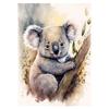 Watercolor Baby Animals Cute Warmth Prints Poster Canvas Painting Modern Wall Art Pictures Living Room Bedroom Home Decoration