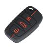A1 S1 A3 S3 A4 A6 RS4 TT Q3 Q7 2005 - 2013 Uzaktan Araba Anahtarı Kapağı Kabuk Cilt Koruyucu Silikon Oto Anahtar Kutu Fob Anahtarsız